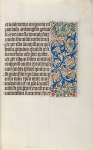 Getijdenboek Gebruik van Rouen: fol. 20r, ca. 1470 door Master of the Geneva Latini