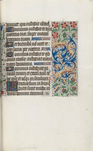 Getijdenboek Gebruik van Rouen: fol. 62r, c. 1470 door Master of the Geneva Latini