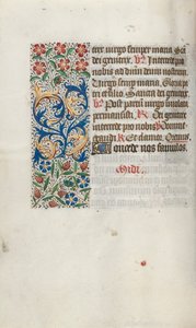 Getijdenboek Gebruik van Rouen: fol. 63v, ca. 1470