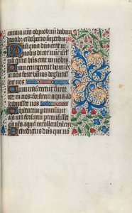 Getijdenboek Gebruik van Rouen: fol. 65r, c. 1470 door Master of the Geneva Latini