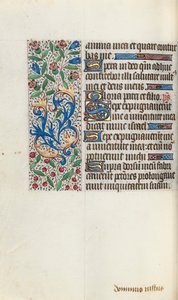 Getijdenboek Gebruik van Rouen: fol. 76v door Master of the Geneva Latini