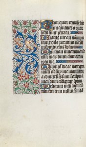 Getijdenboek Gebruik van Rouen: fol. 81v, ca. 1470 door Master of the Geneva Latini