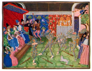 Maskerade aan het Franse hof, 1393, 1470-1475