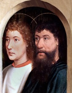 Nederlands: Twee apostelen () door Master of the Legend of Saint Lucy