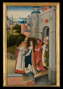Paneel uit de Legende van Sint-Ursula door Master of the Legend of St. Ursula