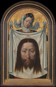 Sint Veronica door Master of the Legend of St. Ursula