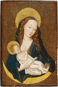 Maria lactans op een maansikkel, ca. 1485