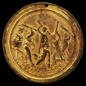 De Dood van Orpheus, vierde kwart 15e eeuw door Master of the Orpheus Legend