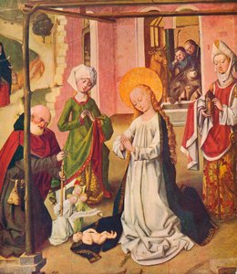 Aanbidding van het kind, c1480 1907