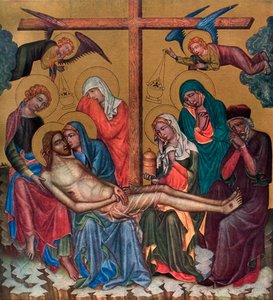 Klaagzang voor Christus, c1350 1955
