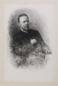 Portret van de historicus en journalist Sergey Nikolayevich Shubinsky door Mate