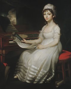 Portret van een Jonge Vrouw, 1801