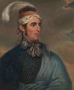 Teyoninhokarawen (Major John Norton) door Mather Brown