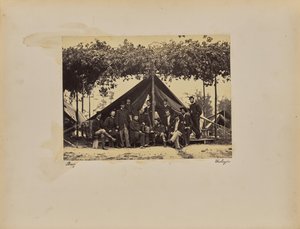 Butler en personeel door Mathew B. Brady