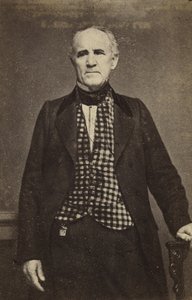 Sam Houston, ca. 1860-65 (albumine zilverdruk) door Mathew B. Brady
