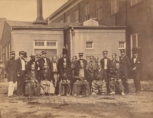 [Japanse Ambassade, Marinewerf, Washington, DC], 1860