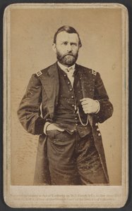 Maj. Gen. Ulysses S. Grant, officier van het Federale Leger