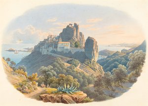 Het Kasteel van Eze, nabij Nice