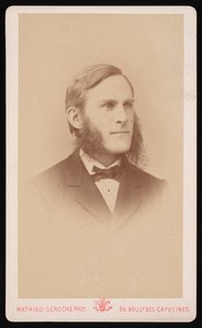 Portret van Samuel Hubbard Scudder 1837-1911, circa 1871 door Mathieu Deroche