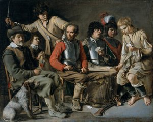 Een ruzie door Mathieu Le Nain