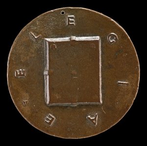 Gesloten Boek [achterzijde], c. 1446 door Matteo di Andrea de Pasti