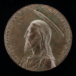 Jezus Christus [voorzijde], 1446-1450 door Matteo di Andrea de Pasti