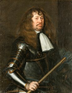 Portret van Carl Gustav Wrangel 1613-1676, Graaf van Salmis, 1662 door Matthaeus Merian the Younger