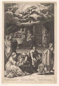 Geboorte van de Maagd door Matthaus Greuter