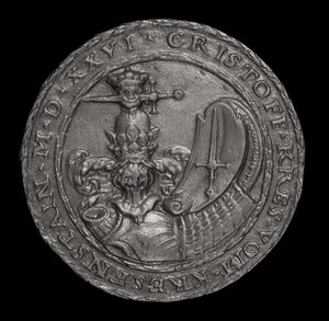 Wapenschild (achterkant) door Matthes Gebel