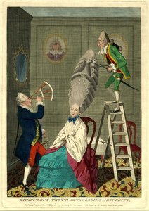 Belachelijke smaak of de absurditeit van de dames door Matthew Darly