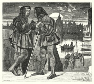 De Apparitor van het Geheime Tribunaal door Matthew James (attr. to) Lawless