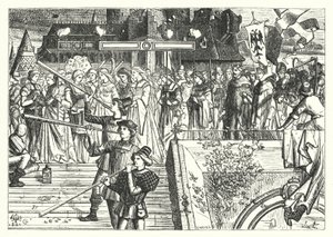 De Dode Bruid door Matthew James (attr. to) Lawless