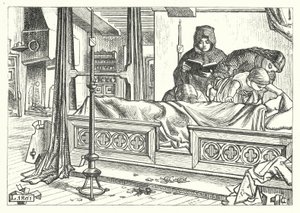 De Dood van Rufus (gravure) door Matthew James (attr. to) Lawless