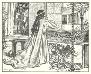 De Heks (gravure) door Matthew James (attr. to) Lawless