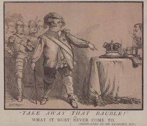 Neem die Snuisterij Weg! of, Wat het Nooit Mag Worden (kleur litho) door Matthew