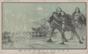 De Prins van Wales, aan Koning George IV: Ik volg u! door Matthew