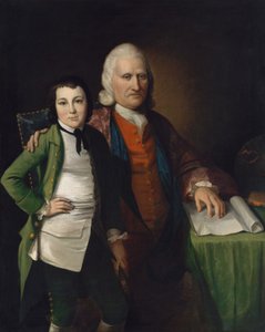 Cadwallader Colden en zijn kleinzoon Warren De Lancey, ca. 1772