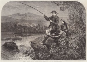 Zalmvissen in de Hooglanden