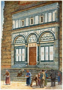 De Badia van Fiesole, Florence, Italië
