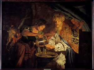 Pontius Pilatus wast zijn handen