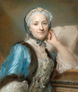 Portret van Madame Anne-Jeanne Cassanéa de Mondonville, née Boucon (1708-1780)
