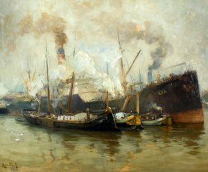 Les Fumees door Maurice Blieck