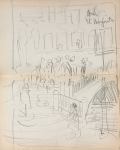 Italiaans schetsboek: Brug St. Margarita pagina 67 & 68, 1898-1899