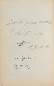Italiaans Schetsboek: Aantekeningen pagina 62