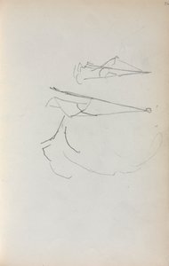 Italiaans schetsboek: Zeilen pagina 36, 1898-1899