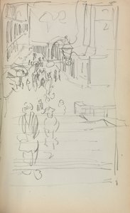 Italiaans Schetsboek: Trappen met Figuren pagina 165