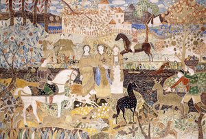 De geest van de jacht door Maurice Brazil Prendergast