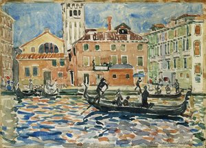 Venetië door Maurice Brazil Prendergast