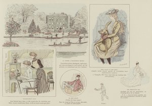 Illustratie voor La Vie De Londres door Mars