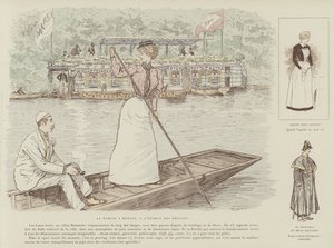 Illustratie voor La Vie De Londres door Mars door Maurice Charles Mathieu Bonvoisin